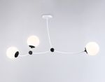 Подвесной светильник TR2566/3 WH/BK белый/черный E27/3 max 60W 1130*150*540