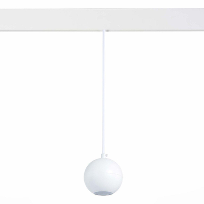 ST354.533.12 Магнитный трековый светильник подвесной белый LED 1*12W 3000K 750Lm Ra>80 36° IP20 D100xH92 48V