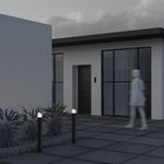 Ландшафтный светильник Пикадилли / Piccadilly E27х1 23Вт IP44, O018FL-01B. TM Maytoni