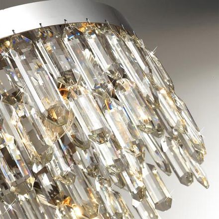 4985/6C HALL ODL22 651 хром/хрусталь Люстра потолочная E14 6*40W DAKISA