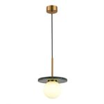 SL1191.363.01 Светильник подвесной ST-Luce Латунь/Латунь, Зеленый G9 1*5W 4000K