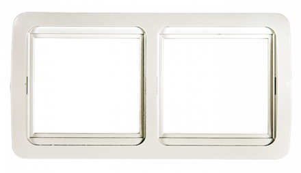 Рамка 2-м CLASSICO 2302H бел. ASD / IN HOME 4680005959938