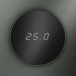 VLS070106 Терморегулятор электронный VOLTUM S70 с индикацией и датчиком, для теплого пола, (титан). (ТМ Maytoni)