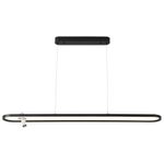 Светильник подвесной Crystal Lux CONTOUR SP45W LED BLACK 3800/245