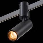 ST811.406.05 Магнитный трековый светильник FARM Черный LED 1*5W 3000K 341Lm Ra90 60 IP20 D35xH100 24V