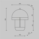 Настольный светильник Hope 3000К 14Вт MOD479TL-L14W3K1. TM Maytoni