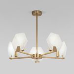 Умный потолочный светильник 60158/5 латунь