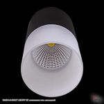 30405-9.5-001RT LED5W BK светильник точ. накладной