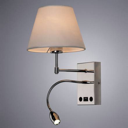 Бра Arte Lamp ELBA A2581AP-2CC, 1хE27