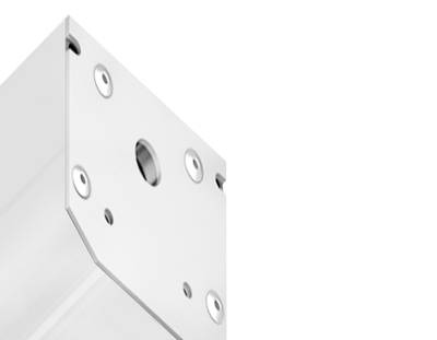 Заглушка для корпуса в натяжной потолок для магнитного шинопровода Magnetic GL3622 WH белый (2шт)