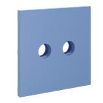 VLS001615 Накладка для розетки телевизионной оконечной TV+SAT, S70 (деним). (ТМ Maytoni)