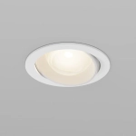 Встраиваемый светильник Линза / Lens 12 Вт 3000 К 70° IP44, DL105-12W3K-W. TM Maytoni