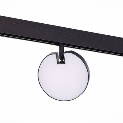 ST359.436.15 Магнитный трековый светильник Черный LED 1*15W 3000K 760Lm Ra&gt;80 120° IP20 L150xW28xH211 48V