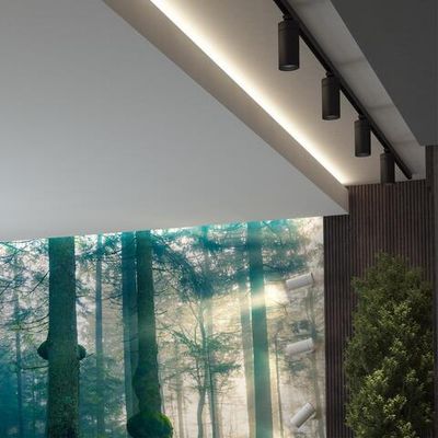 358595 PORT NT21 272 черный Трехфазный трековый cветильник IP20 LED 4000K 30W 175-245V DEP