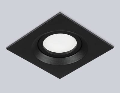 Светильник встраиваемый TN102744 BK черный IP20 GU5.3 95*95*25