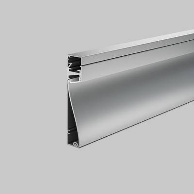 Алюминиевый профиль плинтус с подсветкой 80x18, ALM-8018-S-2M. TM Maytoni