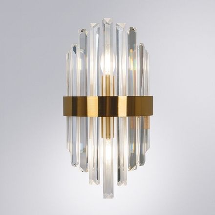 Настенный светильник Arte Lamp FEDELTA A1068AP-2PB, 2хE14