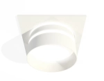 Комплект встраиваемого светильника с акрилом XC7631042 SWH/FR белый песок/белый матовый MR16 GU5.3 (C7631, N7141)