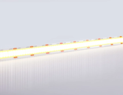 Светодиодная лента GS4802 COB 616Led/19W m/ 24V IP20 4500K/ 5m*12mm*2mm кратность резки 22.5mm (2 конт.)