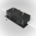 Встраиваемый светильник Metal Modern GU10х2, DL008-2-02-S. TM Maytoni