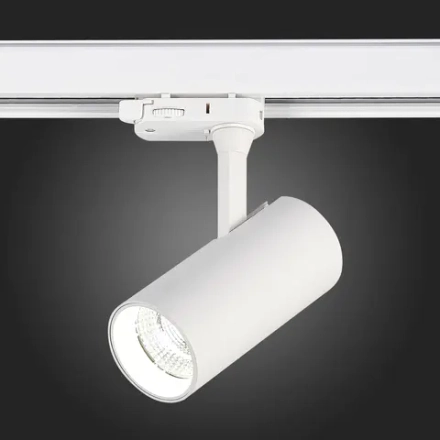 ST661.536.10 Св-к трек. Белый LED 1*10W 3000K 800Lm Ra>90 38° IP20 L130xW60xH195 165-265V