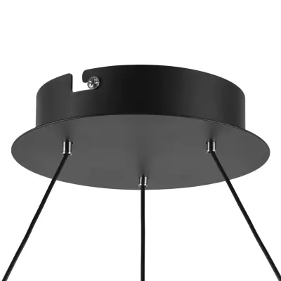 736167 Люстра ROTONDA 38W LED 2106LM 180G ЧЕРНЫЙ 3000K Lightstar