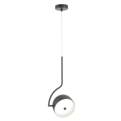 Светильник подвесной Crystal Lux CORRECTO SP9W LED BLACK 2480/209