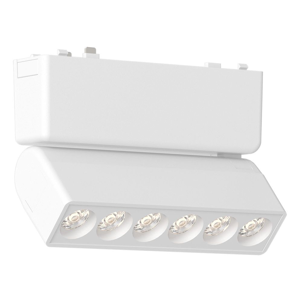 ST675.536.06 Магнитный трековый светильник Белый LED 1*6W 3000K 360Lm Ra&amp;gt;90 &amp;gt;90 IP20 L122xW26xH82 48V