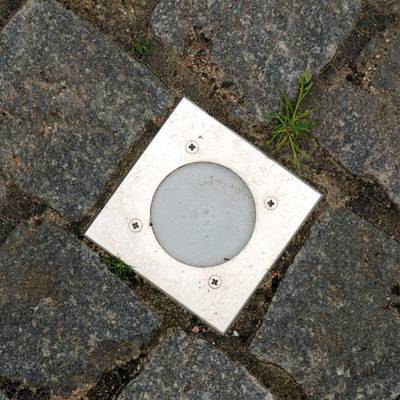 369952 STREET NT14 401 черный Ландшафтный светильник IP67 GU10 9W 220V GROUND