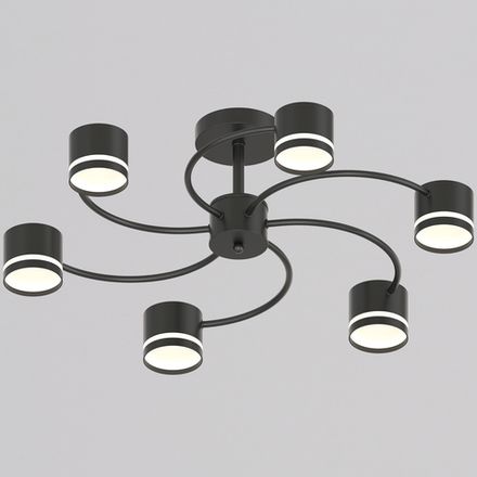 26730-0.3-06 GX53 BK светильник потолочный