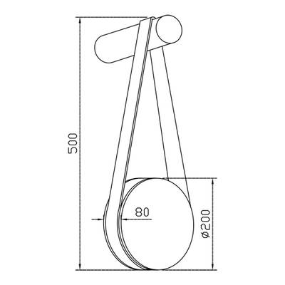 Бра Lilith FL1202-1W, G9х1