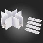 ST015.522.21 X- образный соединитель Skyline 220 ST-Luce Белый