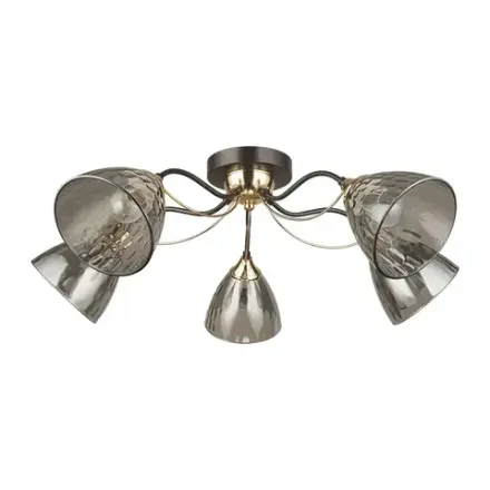 Потолочная люстра Arte Lamp LILY A4366PL-5BK, 5хE27