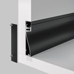 Алюминиевый профиль плинтус с подсветкой 80x18, ALM-8018-B-2M. TM Maytoni