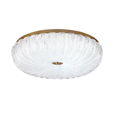 7719/60L PIKO LED SN 567 Светильник металл/стекло/прозрачный/золотой LED 60Вт 3000-6500K D500 IP20 пульт ДУ TESORO