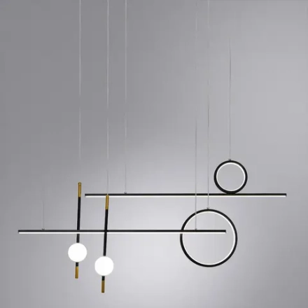 Подвесной светильник Arte Lamp POLARIS A2610SP-85BK, 1хLED