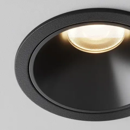 Встраиваемый светильник Альфа / Alfa LED 10 Вт 3000 К 60°, DL043-01-10W3K-RD-B-1. TM Maytoni