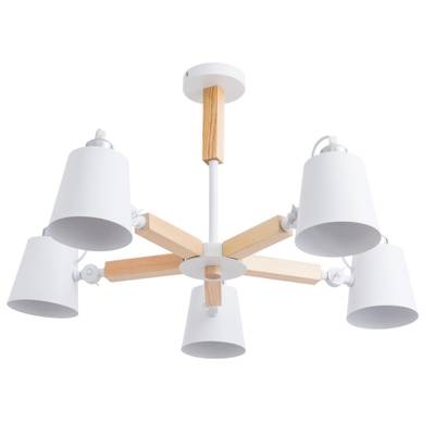 Люстра на штанге Arte Lamp OSCAR A7141PL-5WH, 5хE27