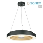 7753/25L MITRA LED SN 535 Светильник пластик/белый/черный/золотой LED 25Вт 4000K D400 IP54 QUANTUM