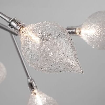 Умная подвесная люстра со стеклянными плафонами 546 Smart