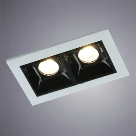 Точечный встраиваемый светильник Arte Lamp GRILL A3153PL-2BK, LED