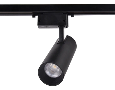 Трековый однофазный светодиодный светильник GL5860 BK черный LED 30W 4200K 24°