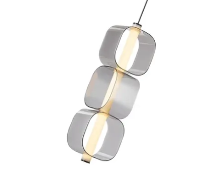 Подвес Лания черный d12 h200 Led 9W (3000K)