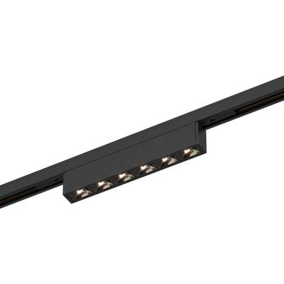 ST666.446.05 Магнитный трековый светильник Черный LED 1*5W 4000K 220Lm Ra&gt;90  IP20 L100xW10xH18 24V