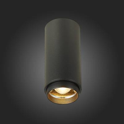 ST600.432.10 Светильник потолочный Zoom Черный LED 1*10W 3000K 1 000Lm Ra&gt;80 15-60° IP20 D59xH130 170-240VV