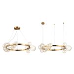 SL1165.303.15 Светильник подвесной ST-Luce Бронза/Коньячный G4 15*3W