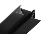 Шинопровод встраиваемый однофазный Standard 220V GL7124 BK черный 2000*58.6*18 (ввод питания, 1 заглушка, крепление в комплекте)