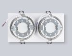 Светильник встраиваемый TN6612/2 WH белый IP44 GX53/2 max 15W 215*110*24