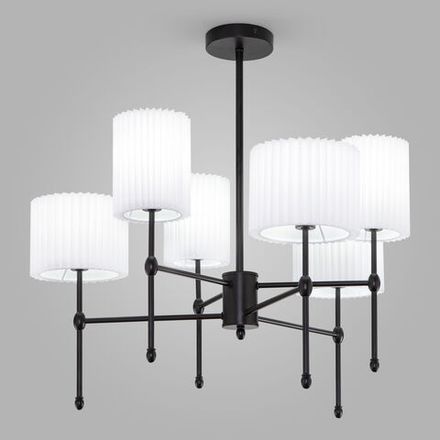 Умный потолочный светильник 60162/6 черный