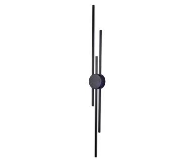 08428-1203,19 Настенный светильник Лорин черный w12*6 h120 Led 35W (3000K)